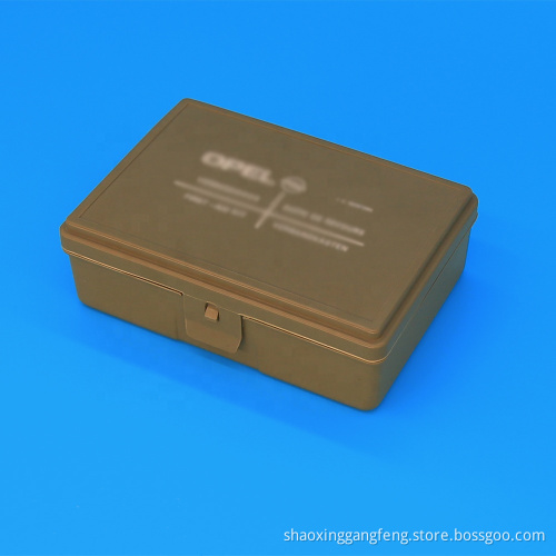 Shaoxing factory medical outdoor care grey plastic first aid medical supplies box